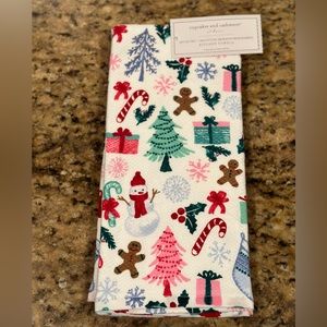 Cupcakes and Cashmere Set of 2 Kitchen Christmas Towels